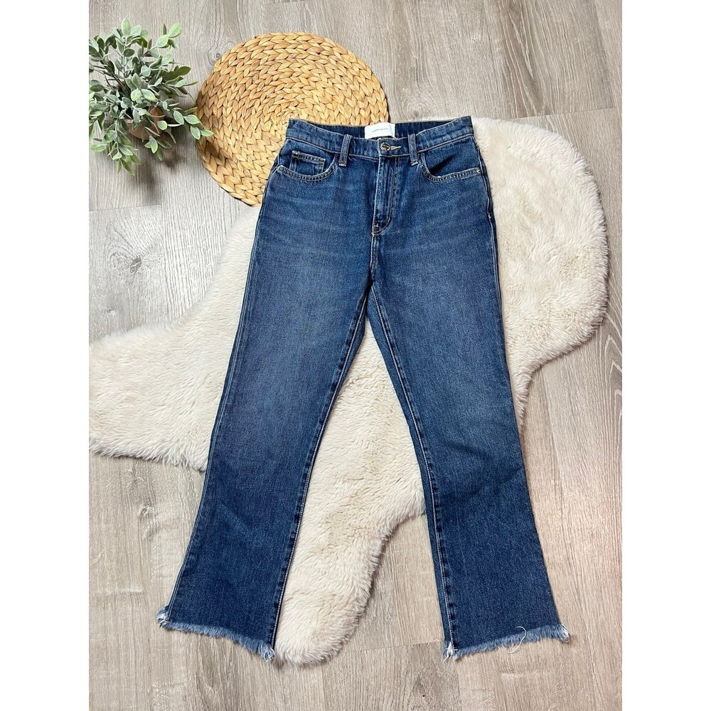 Current/Elliott Cropped Faded Jeans size 25